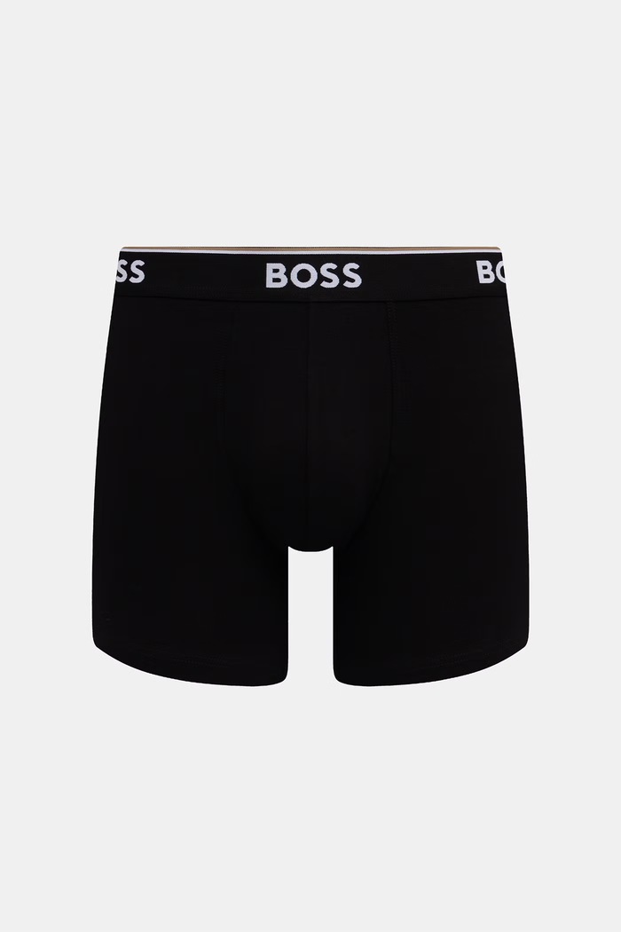 BOSS pentru bărbați BoxerBr 3P Power pachet de 3 negru 50554694