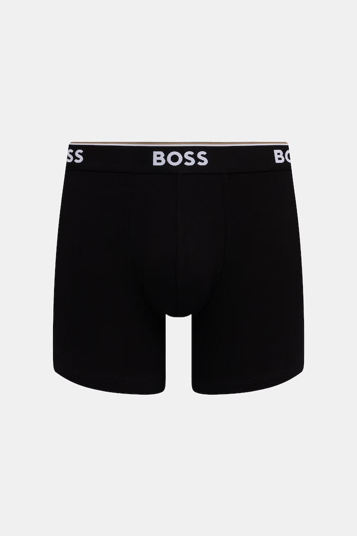 BOSS pentru bărbați BoxerBr 3P Power pachet de 3 negru 50554694
