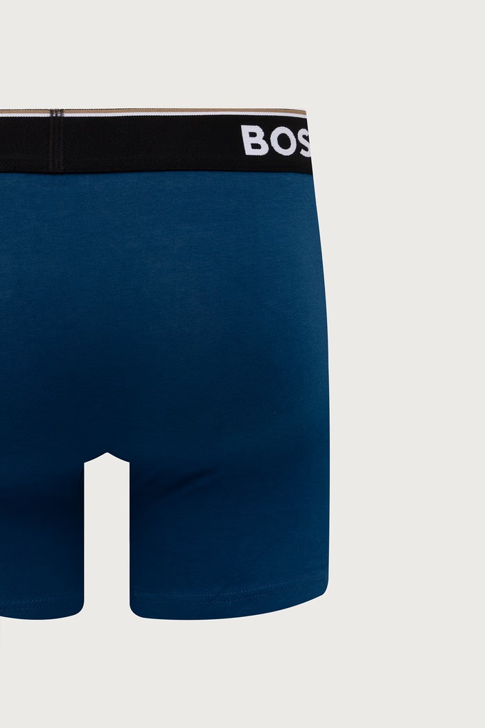 BOSS boxeri mulați pentru bărbați cu bumbac BoxerBr 3P Power pachet de 3 50554694