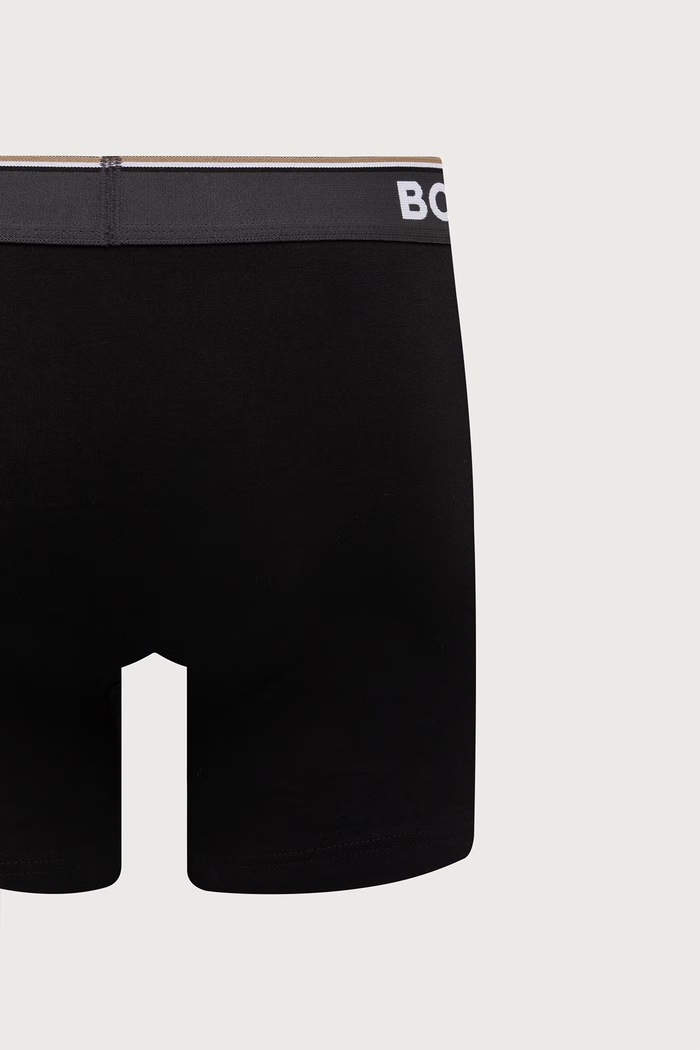 BOSS boxeri mulați bărbați cu bumbac BoxerBr 3P Power pachet de 3 50554694