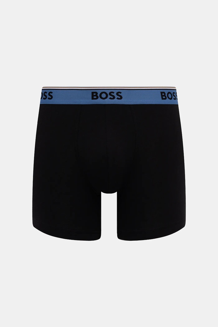 BOSS pentru bărbați BoxerBr 3P Power pachet de 3 50554694 negru SS26