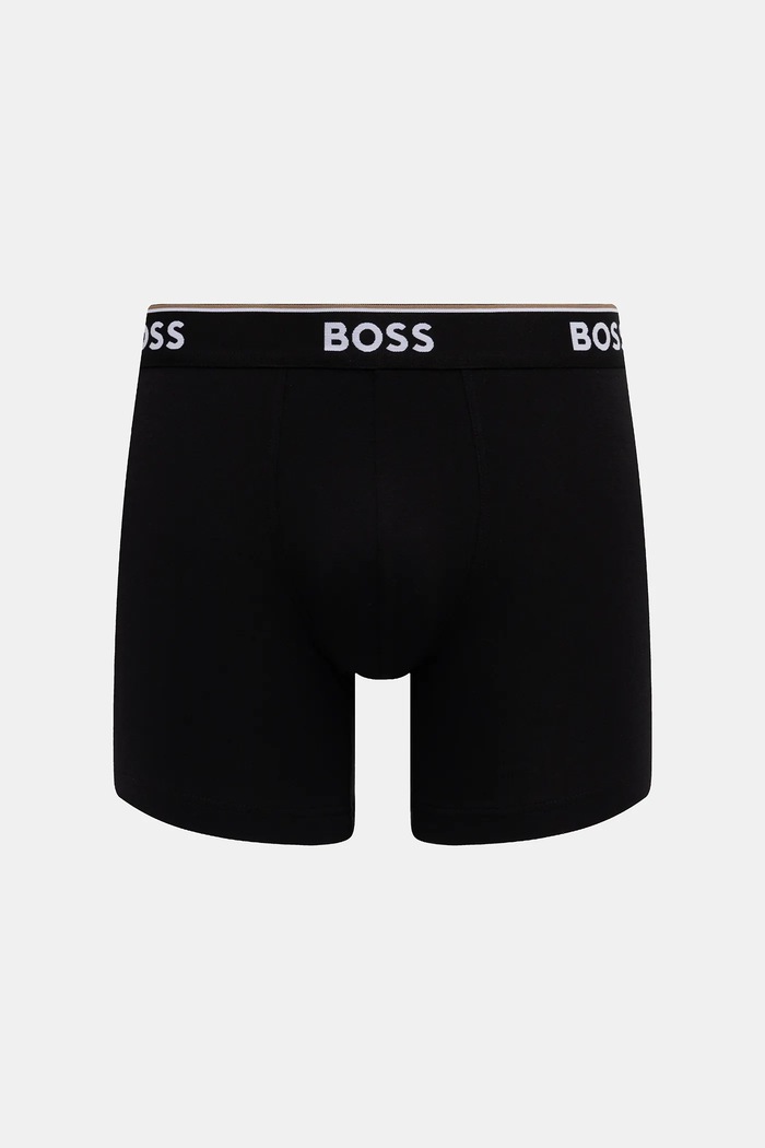 BOSS pentru bărbați BoxerBr 3P Power pachet de 3 negru 50554694
