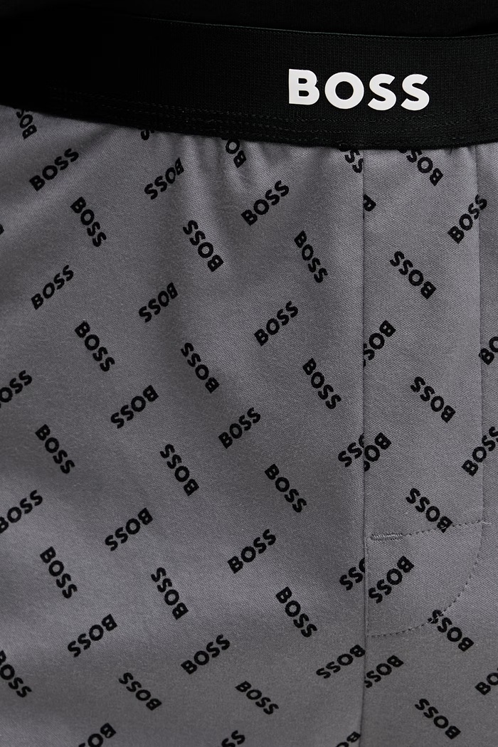 Памучна пижама BOSS Relax Short Set 50557174