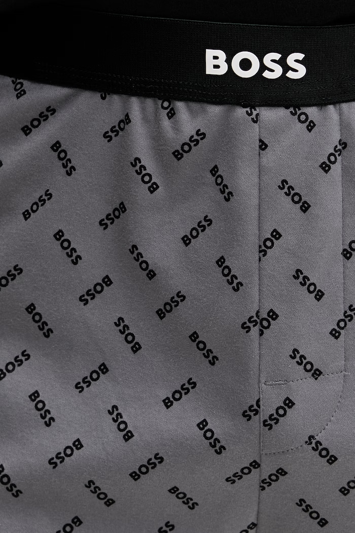 Памучна пижама BOSS Relax Short Set 50557174