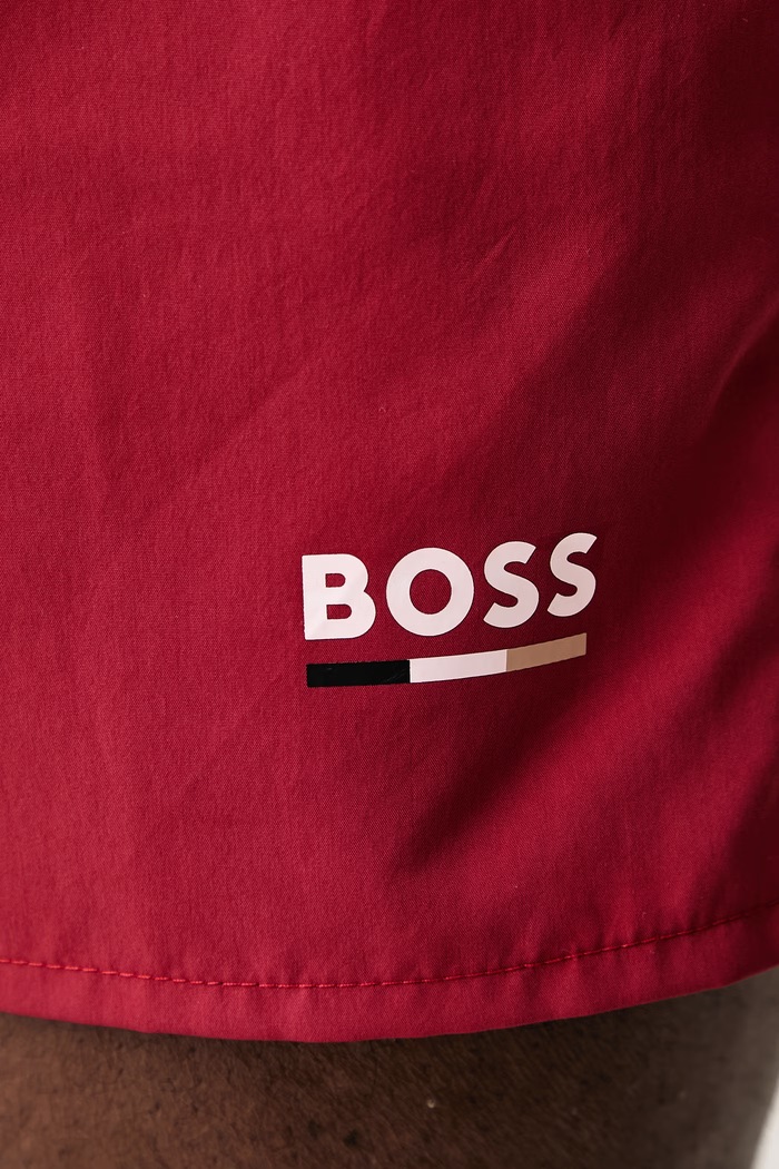 Koupací šortky pánské Swordfish BOSS 50554613 červená