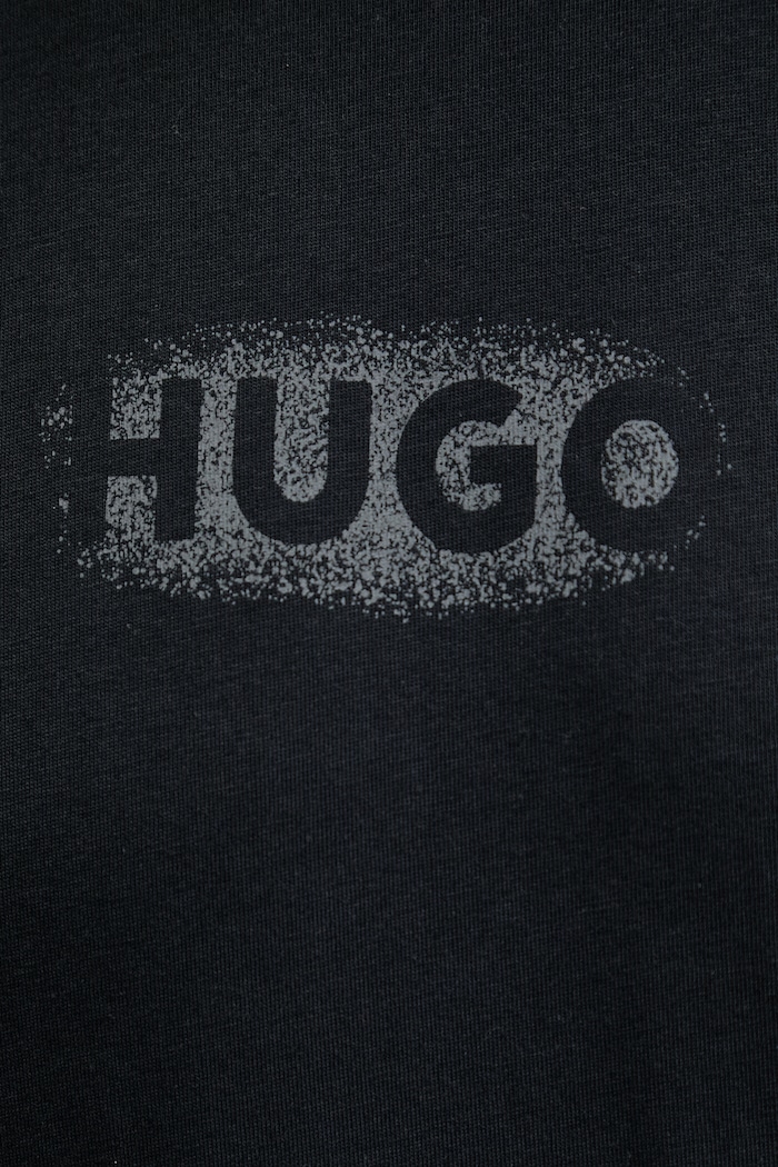 HUGO top de plajă bărbătesc RAY BEACH_TANK_LOOSE negru 50555581