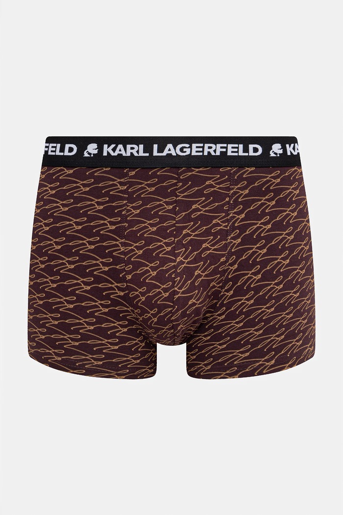 Боксерки Karl Lagerfeld AUTOGRAPH (3 броя) B1M47011 кафяв SS26
