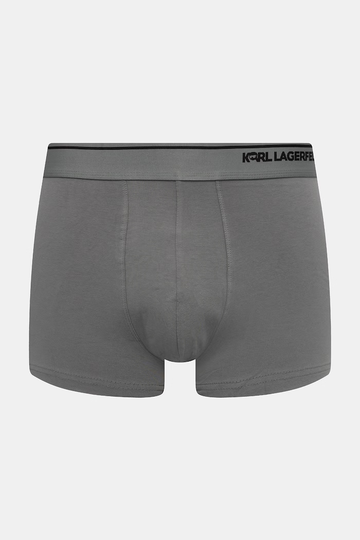 Karl Lagerfeld boxeri pentru bărbați din bumbac cu elastan IKON pachet de 3 albastru B1M47022