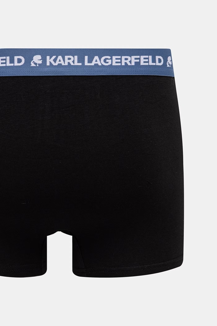 Karl Lagerfeld přiléhavé boxerky pánské bavlněné s elastanem LOGO TRUNK 5-pack B1M47030