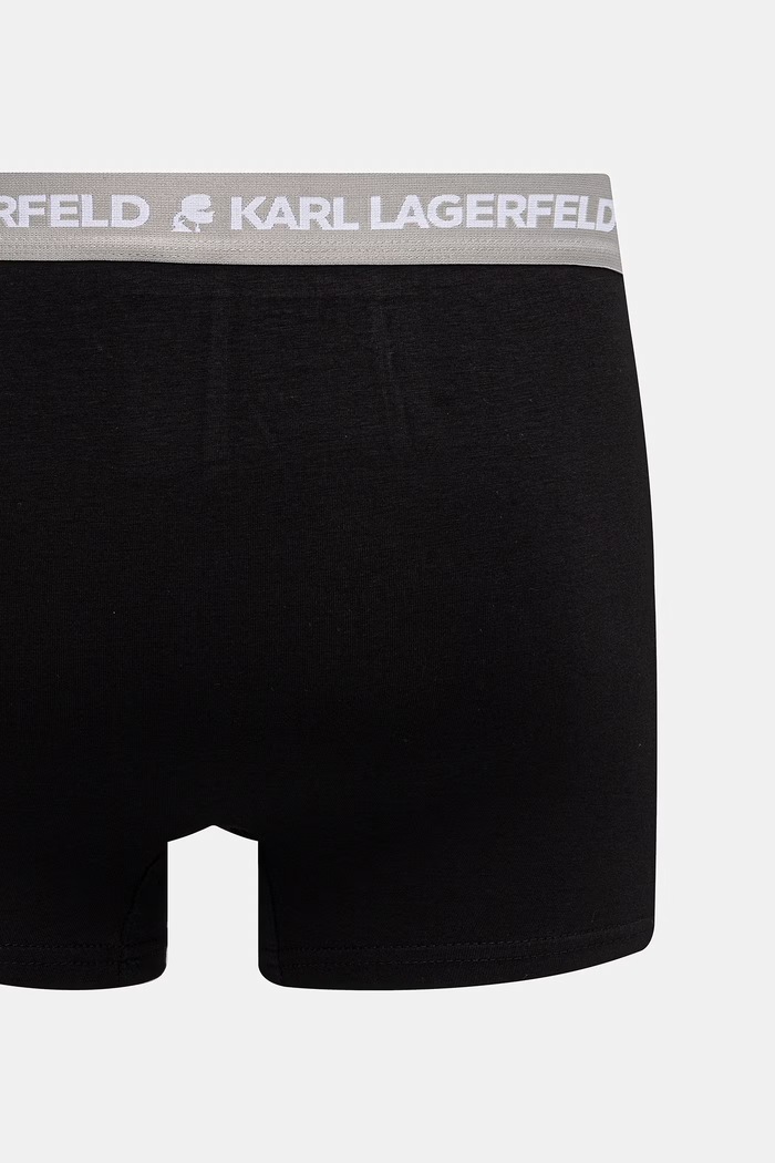 Karl Lagerfeld přiléhavé boxerky pánské bavlněné s elastanem LOGO TRUNK 5-pack B1M47030