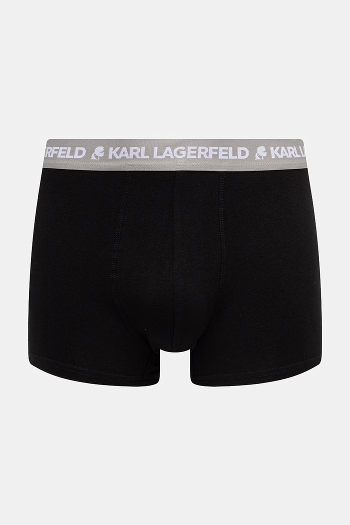 Karl Lagerfeld přiléhavé boxerky pánské bavlněné s elastanem LOGO TRUNK 5-pack B1M47030