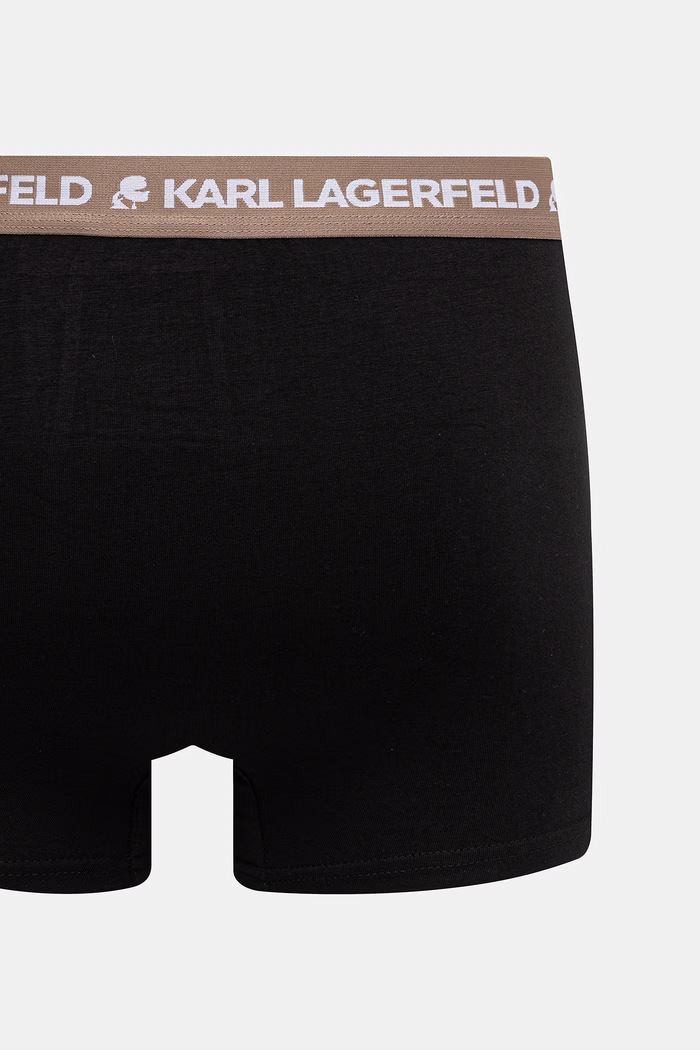 Karl Lagerfeld přiléhavé boxerky pánské bavlněné s elastanem LOGO TRUNK 5-pack B1M47030