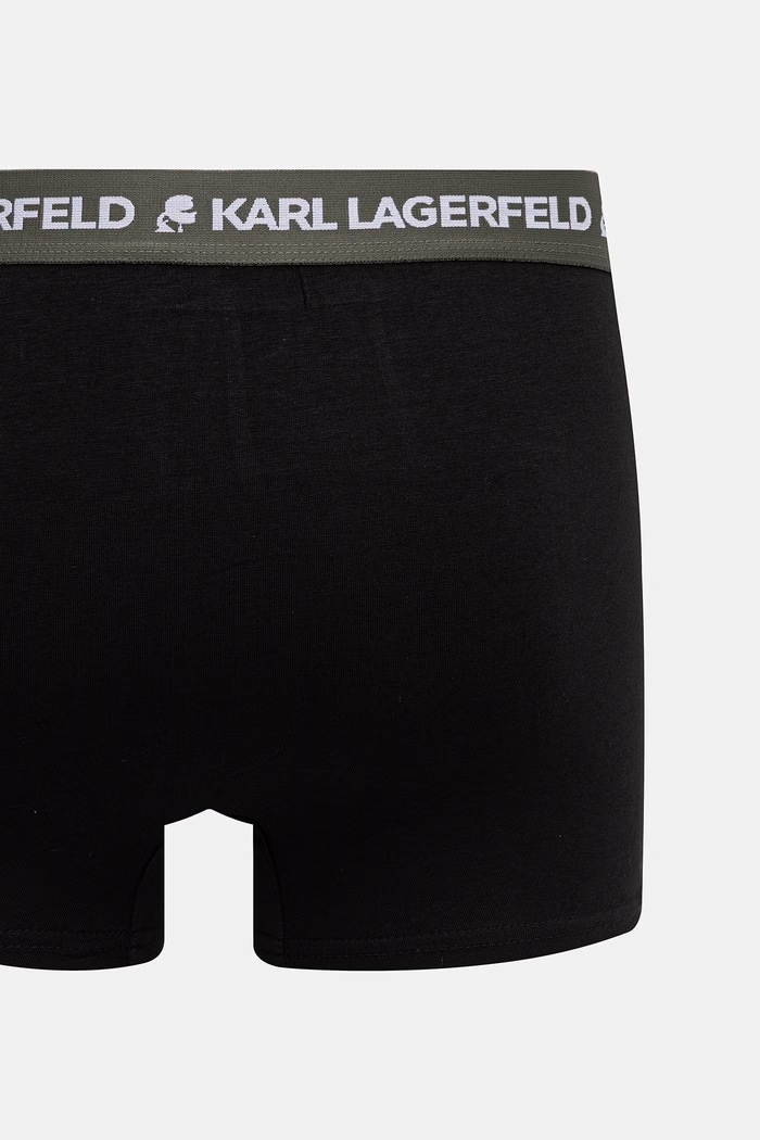 Karl Lagerfeld přiléhavé boxerky pánské bavlněné s elastanem LOGO TRUNK 5-pack B1M47030