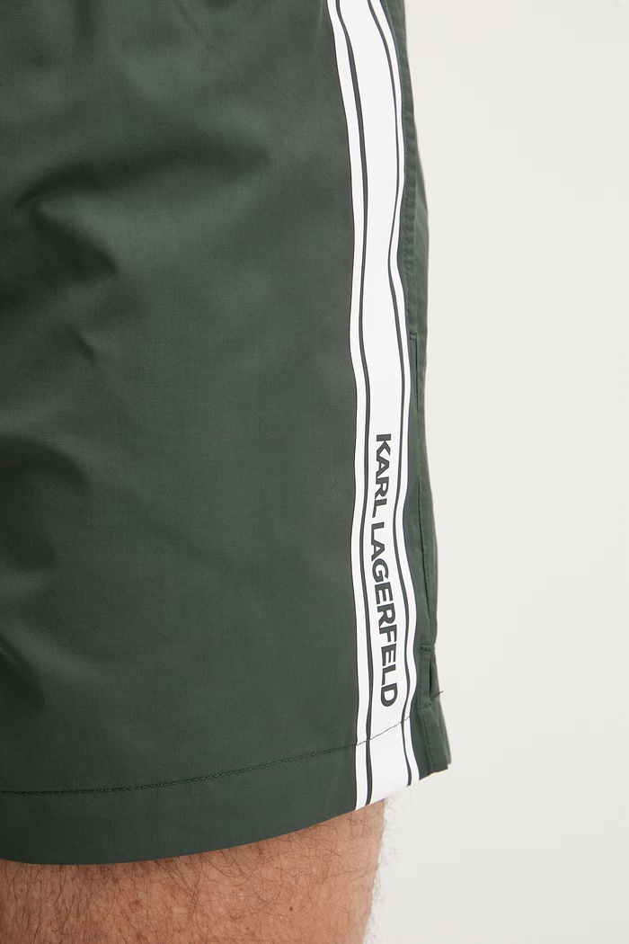 Karl Lagerfeld pantaloni scurți de baie pentru bărbați verde A3M46002