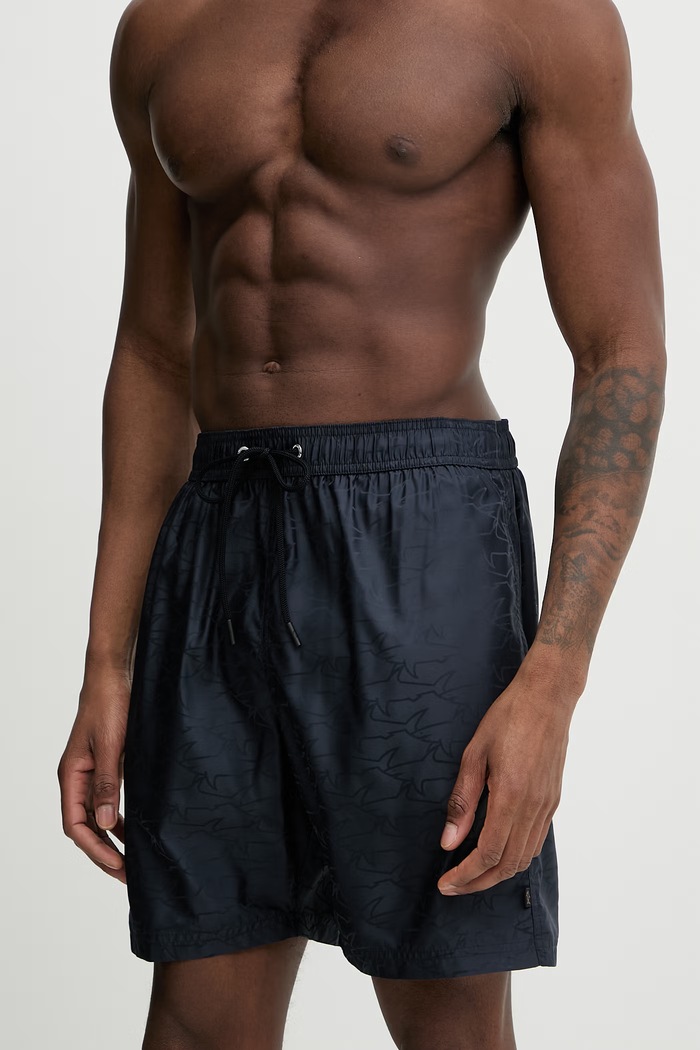 Paul&Shark pantaloni scurți de baie 99315001 bleumarin SS26