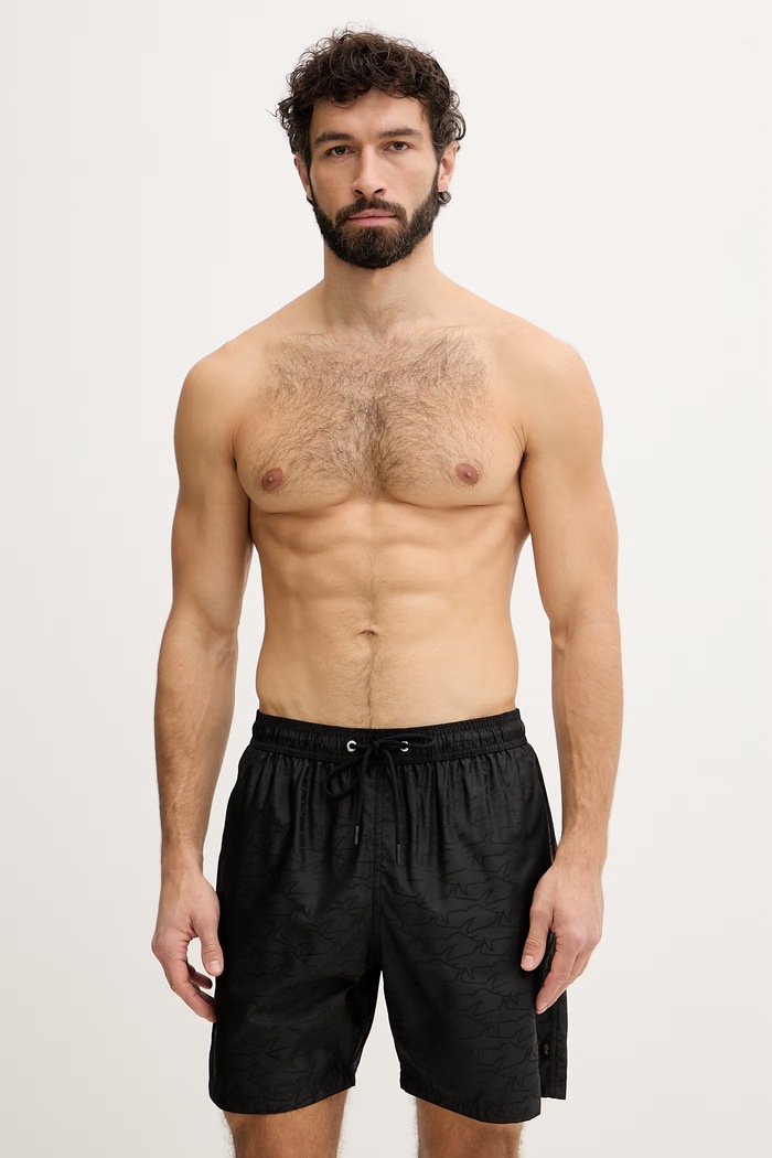 Paul&Shark pantaloni scurți de baie negru 99315001