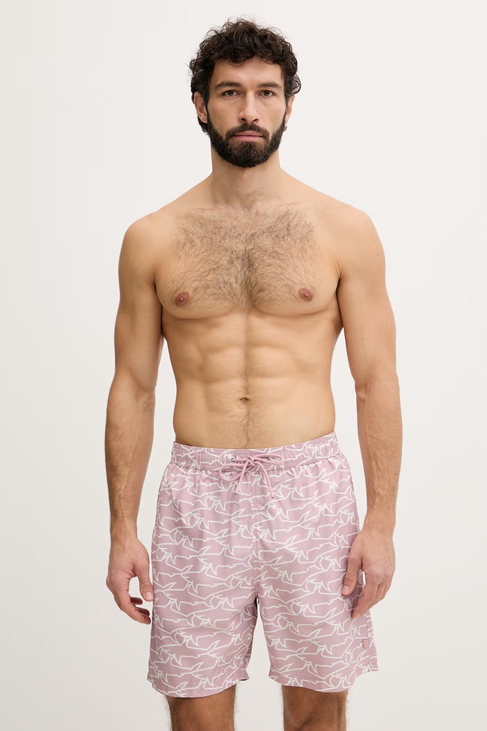 Paul&Shark pantaloni scurți de baie roz 26415037