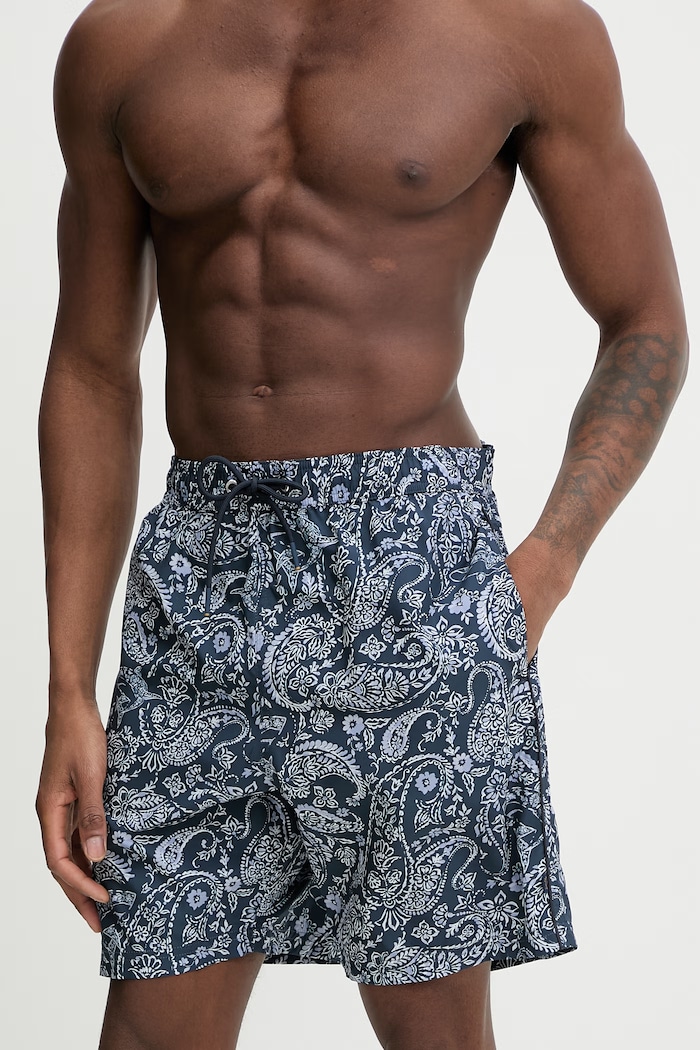 Paul&Shark pantaloni scurți de baie 26415030 bleumarin SS26