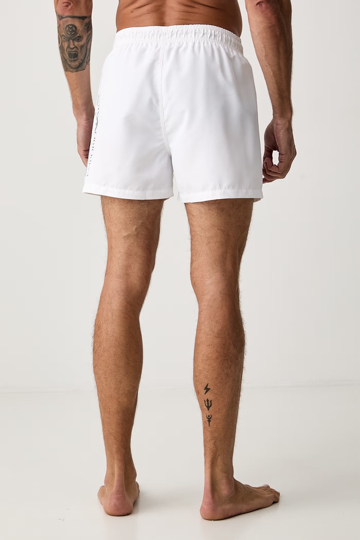 Odzież EA7 Emporio Armani szorty kąpielowe męskie AF14497.7M002001 biały