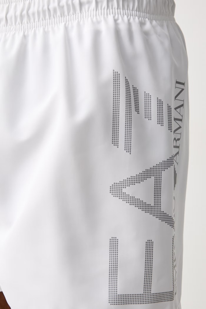 EA7 Emporio Armani szorty kąpielowe męskie biały AF14497.7M002001
