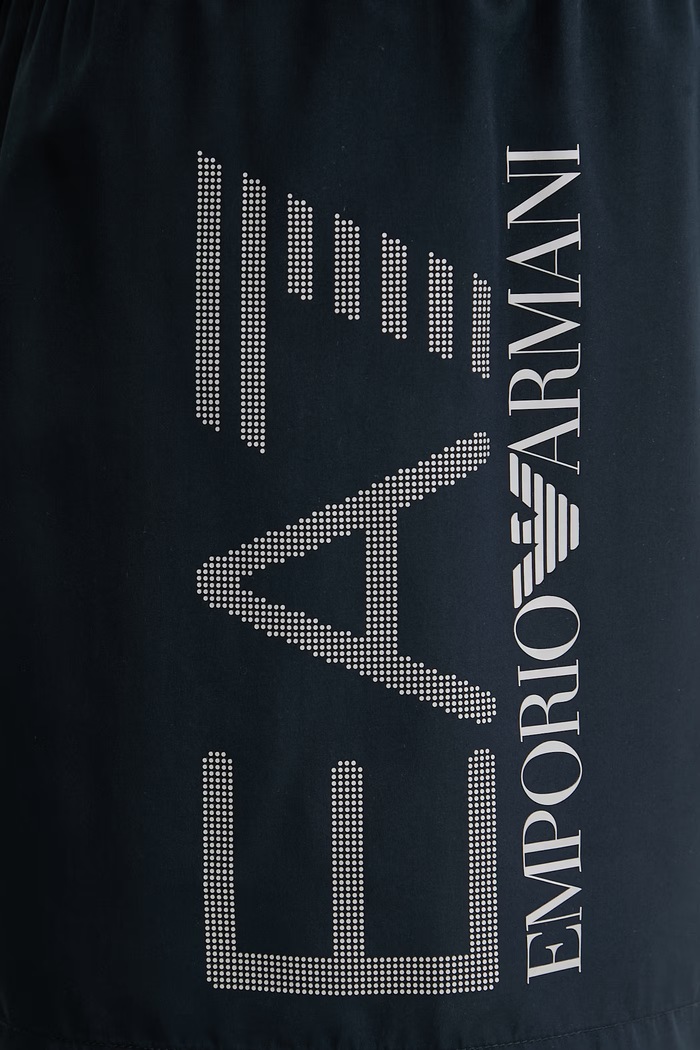 Plavkové šortky EA7 Emporio Armani tmavomodrá AF14497.7M002001