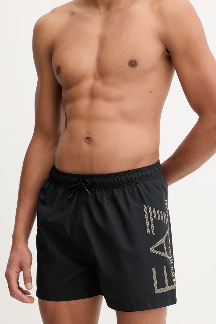 EA7 Emporio Armani pantaloni scurți de baie AF14497.7M002001 negru SS26