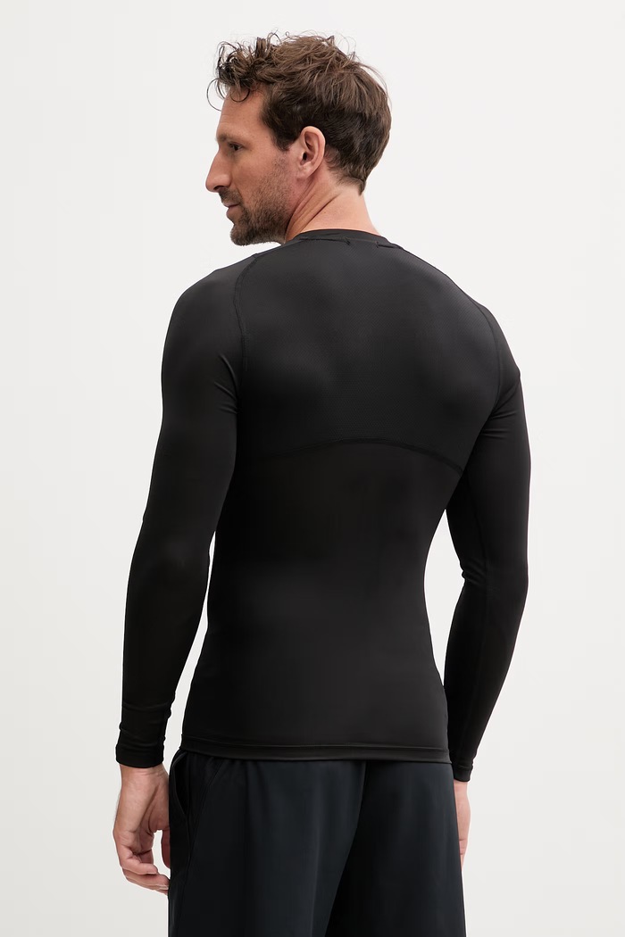 Oblečenie Puma tréningové tričko s dlhým rukávom pánske PWRMODE BASE LAYER 528543 čierna