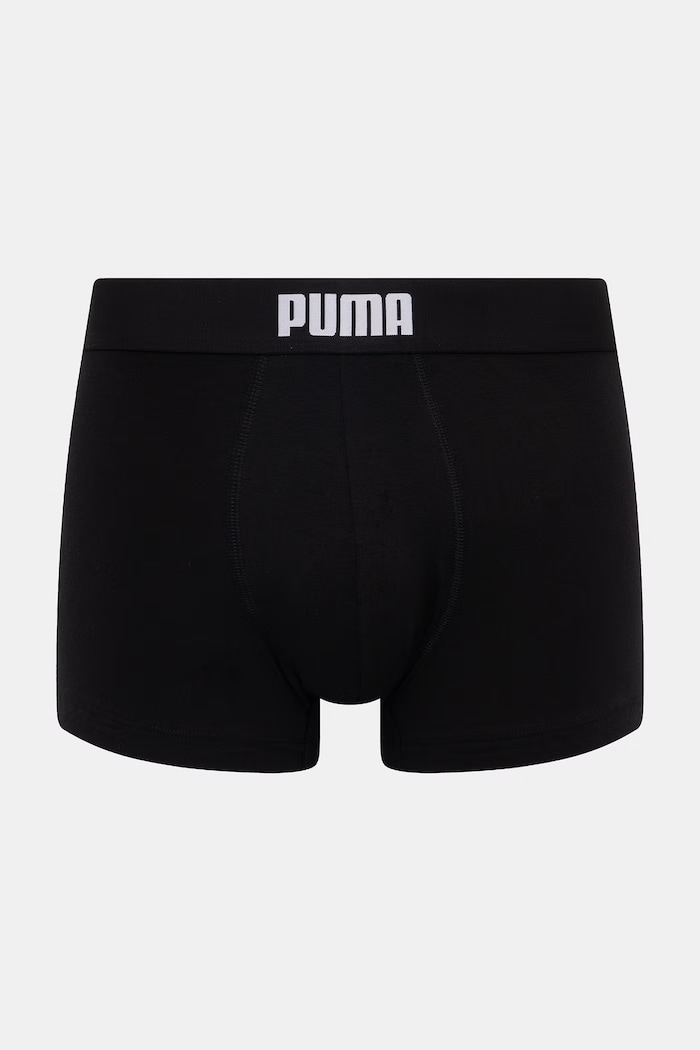 Oblečenie Boxerky Puma Everyday Logo 2-pak 938476 čierna