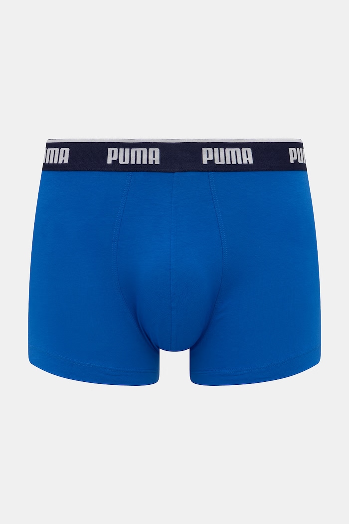 Oblečenie Boxerky Puma BOXER 3-pak 947130 tmavomodrá