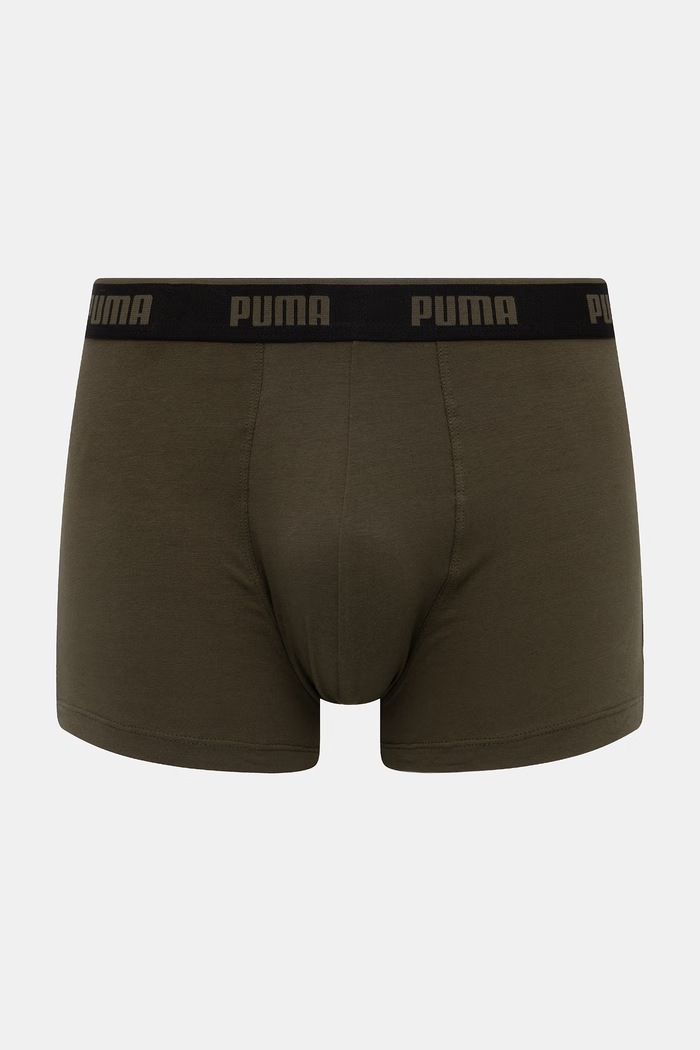 Boxerky Puma BOXER 3-pak 947130 zelená SS26