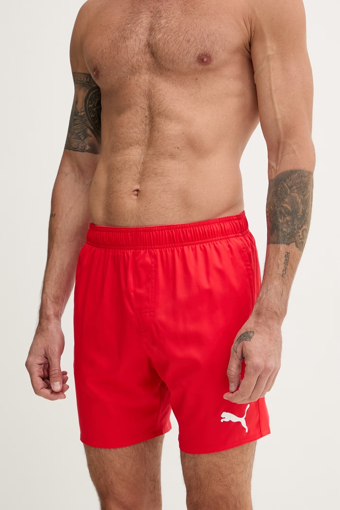 Puma pantaloni scurți de baie pentru bărbați 935088 rosu SS26