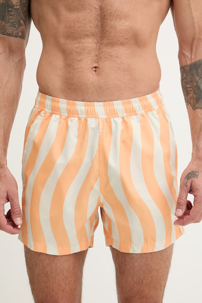 Helly Hansen plavecké šortky pánske NEWPORT 54586 oranžová SS26