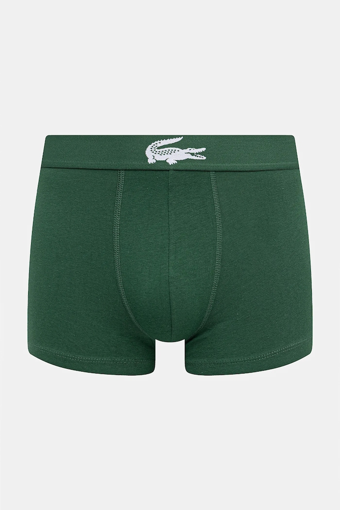 Lacoste boxeralsó 3 db 5H5441 zöld SS26