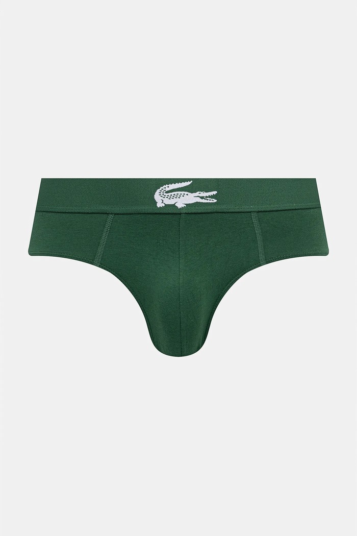 Lacoste mutande pacco da 3 8H7761 verde SS26
