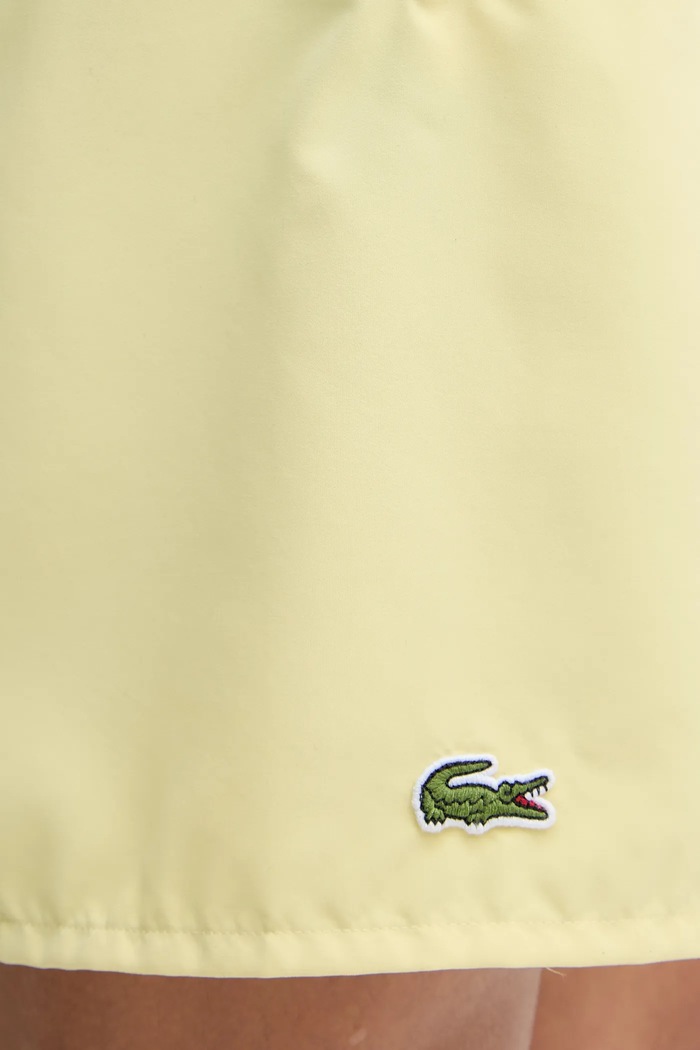 Lacoste pantaloni scurți de baie bărbați galben MH9088
