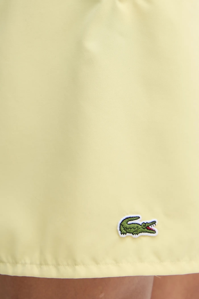 Lacoste pantaloni scurți de baie bărbați galben MH9088
