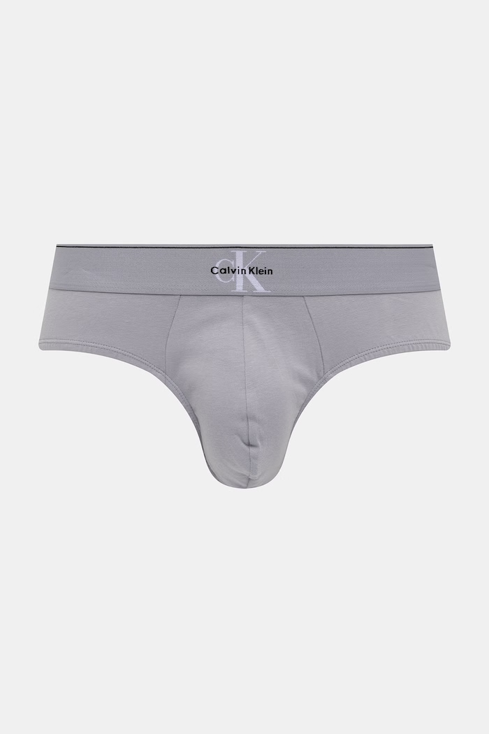 Îmbrăcăminte Calvin Klein Underwear slip pentru bărbați pachet de 3 LV00NB4471 alb