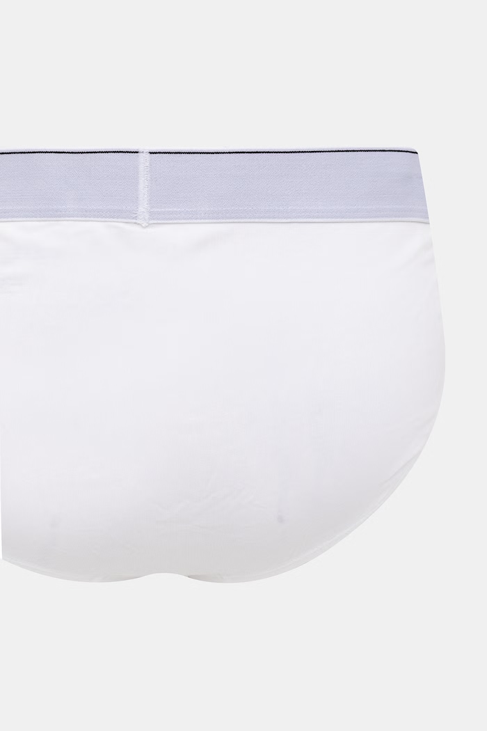 Calvin Klein Underwear slip pentru bărbați pachet de 3 LV00NB4471 alb