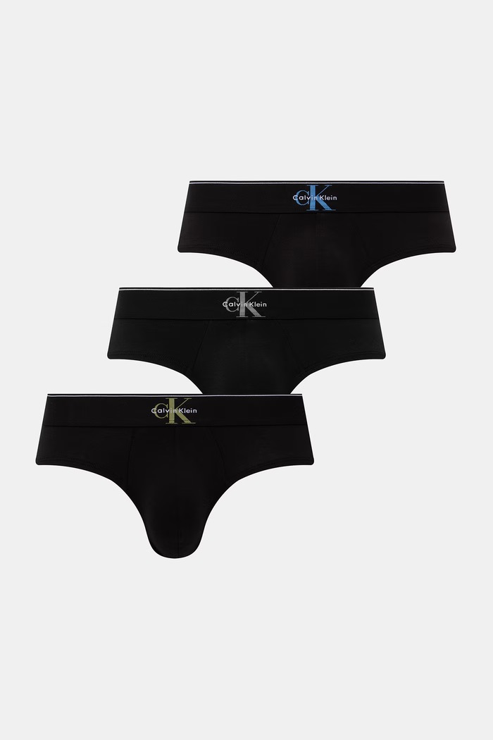 Calvin Klein Underwear slipy męskie 3-pack czarny LV00NB4471