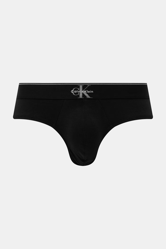 Odzież Calvin Klein Underwear slipy męskie 3-pack LV00NB4471 czarny
