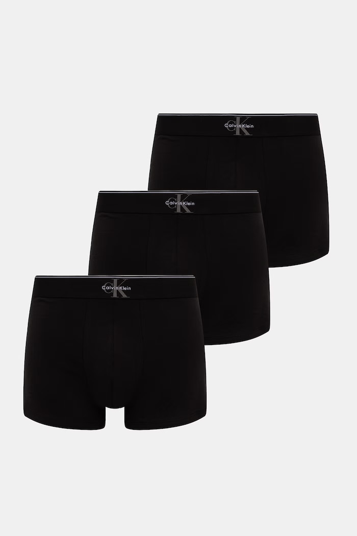 Calvin Klein Underwear pánske boxerky 3-pak čierna LV00NB4472