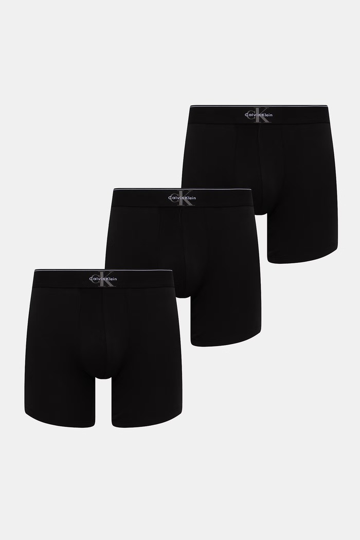 Calvin Klein Underwear boxerky pánske 3-pak čierna LV00NB4473