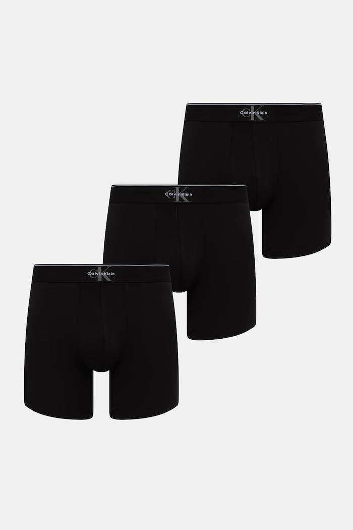 Calvin Klein Underwear boxerky pánske 3-pak čierna LV00NB4473