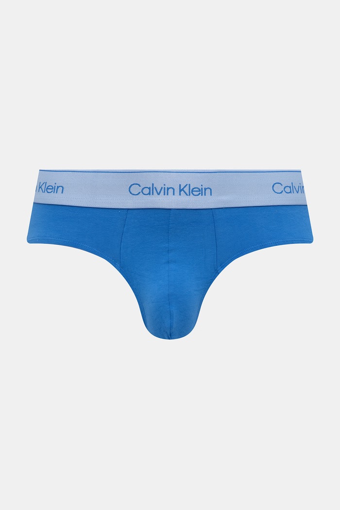 Ρούχα Calvin Klein Underwear σλιπ ανδρικά βαμβάκι με ελαστάν 5-pack LV00NB4549 κίτρινο