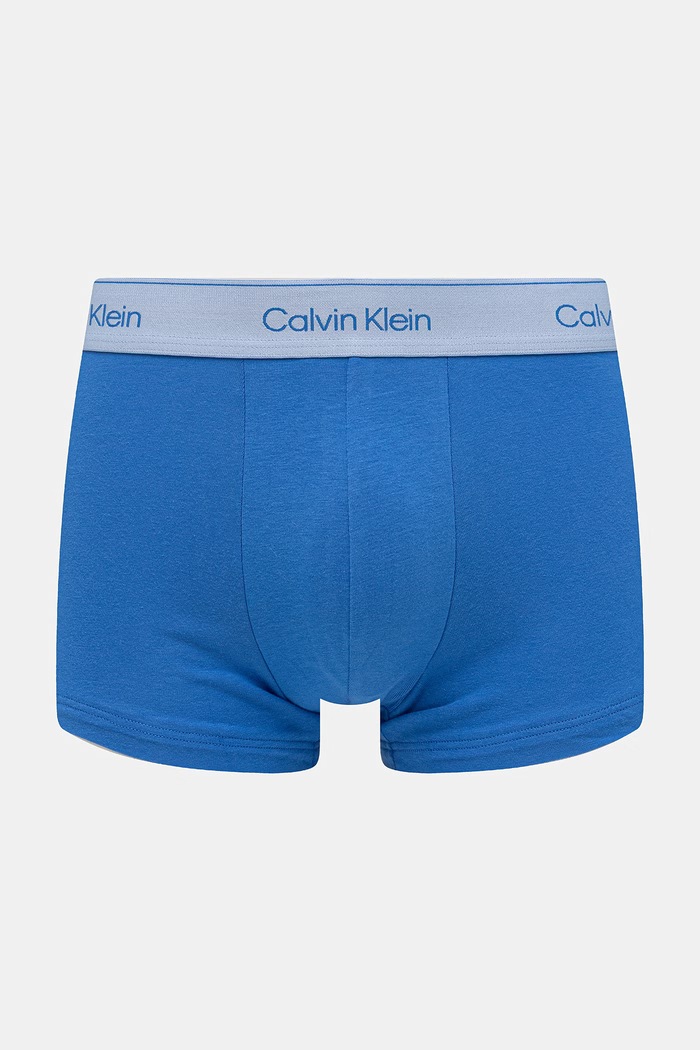 Oblečenie Calvin Klein Underwear priliehavé boxerky pánske 5-pak LV00NB4550 zelená