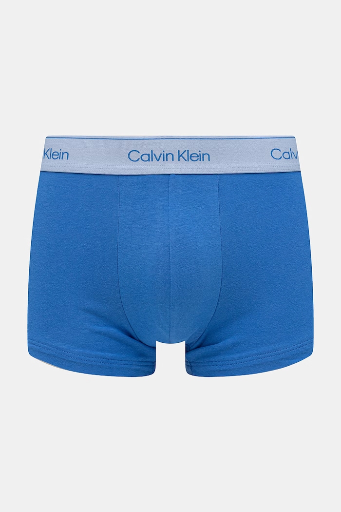 Oblečenie Calvin Klein Underwear priliehavé boxerky pánske 5-pak LV00NB4550 zelená