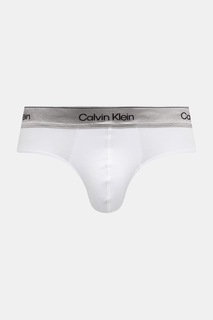 Calvin Klein Underwear slipy pánske s bavlnou 3-pak LV00NB4574 sivá SS26