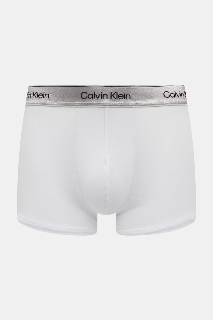 Ρούχα Calvin Klein Underwear μποξεράκι ανδρικό βαμβακερό με ελαστάν 3-pack LV00NB4575 λευκό