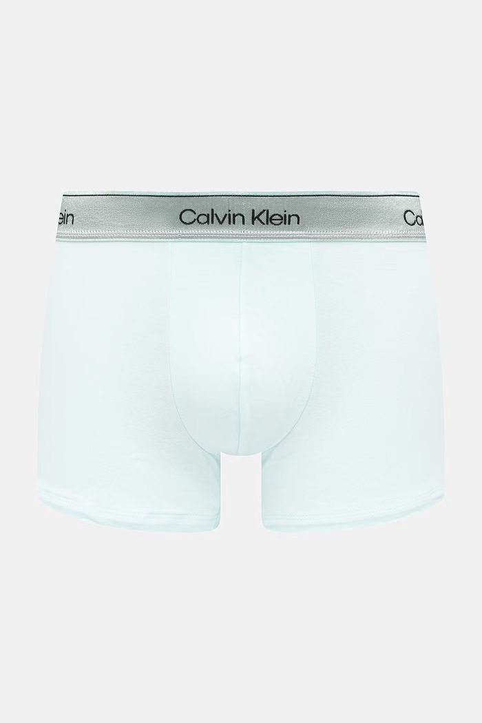Calvin Klein Underwear boxeri pentru bărbați, din bumbac cu elastan pachet de 3 LV00NB4575 verde SS26
