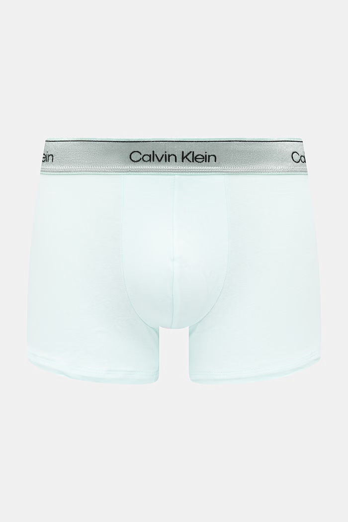 Calvin Klein Underwear boxeri pentru bărbați, din bumbac cu elastan pachet de 3 LV00NB4575 verde SS26